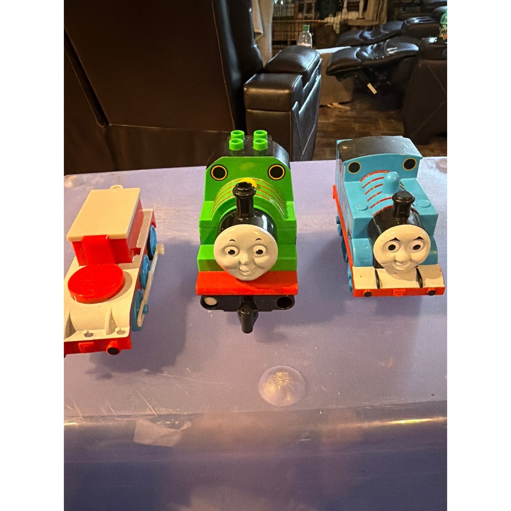 Tomy Thomas & Friends Motorized Percy Thomas Train Set 2005 Gullane Toy Lot